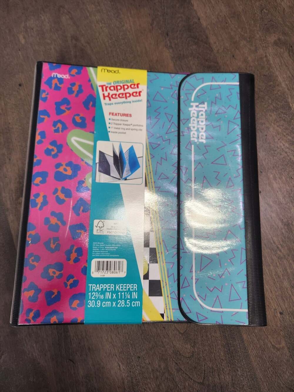 Mead The Original Trapper Keeper 12 3/16 In x 11 1/4 In Binder